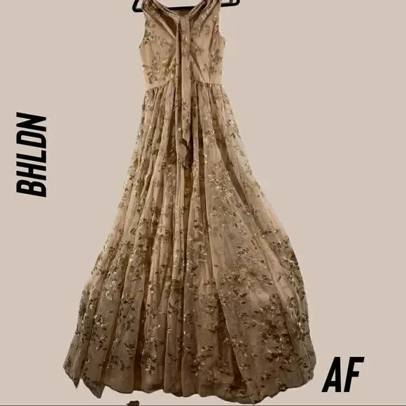 BHLDN ANTONIA DRESS NEW SIZE 10 ROSE GOLD - Picture 4 of 8